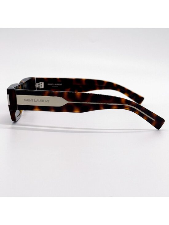 NEW SAINT LAURENT  SUNGLASSES SL660 002 HAVANA UNISEX EYEWEAR - Picture 6 of 10